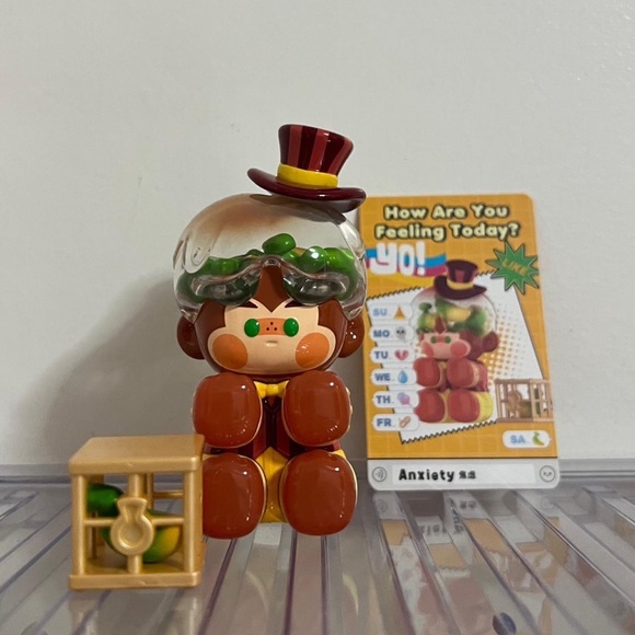 POPMART PINO JELLY HOW ARE YOU FEELING TODAY SERIES ANXIETY - Picture 1 of 2